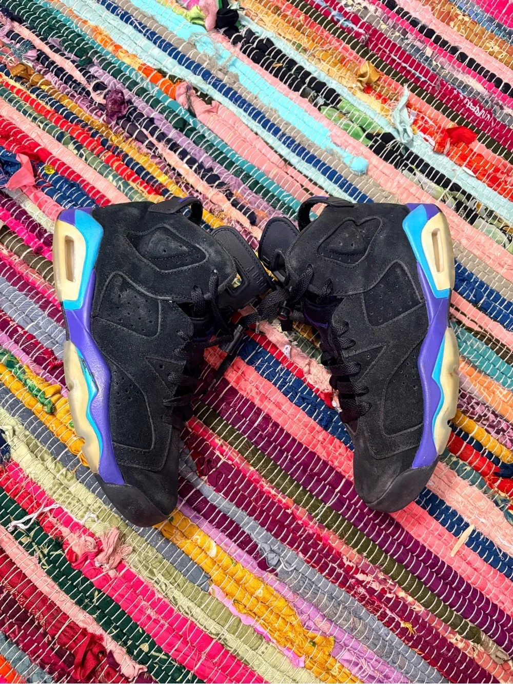 Nike Air Jordan 6 Retro “Aqua” – Size 4Y / Women’s 5.5